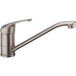 Mitigeur d'�vier bas tilt eurosanit inox bross�