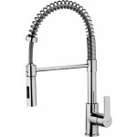 Paffoni - mitigeur d'vier avec bec pivotant et douche 2 jets red red179cr chrom