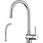 Paffoni - mitigeur d'évier avec bec pivotant et douche extractible stick sk185cr chromé Paffoni - mitigeur d'évier avec bec pivotant et douche extractible stick sk185cr chromé