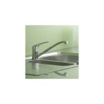 No brand - mitigeur �vier de cuisine en laiton chrom� et bec mobile cartouche c�ramique