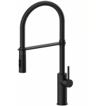 Paffoni - mitigeur d'évier de cuisine noir mat avec ressort et douchette 2 jets light lig179nono noir ... Paffoni - mitigeur d'évier de cuisine noir mat avec ressort et douchette 2 jets light lig179nono noir ...