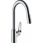 Hansgrohe - mitigeur de cuisine 220 avec douchette extractible 2 jets chrom focus m42