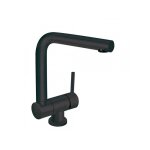 Tres - mitigeur évier rabattable noir mat color 030335nm Tres - mitigeur évier rabattable noir mat color 030335nm
