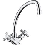 Mitigeur d'�vier tiffany bec col de cygne chrome