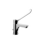 Paffoni - mitigeur lavabo avec levier clinique rouge série red301cr chromé - laiton Paffoni - mitigeur lavabo avec levier clinique rouge série red301cr chromé - laiton