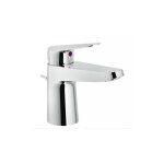 Nobili - mitigeur de lavabo monocommande 140 mm en laiton chrom hof
