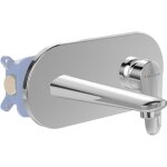 Villeroy&boch - mitigeur lavabo mural villeroy et boch o. novo start avec vidage push open chrome + corps ...