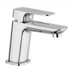 Mitigeur monocommande de lavabo avec vidage 1 1 / 4 et flexibles de raccordement paini nove 09cr211 chrom ...