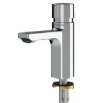 Mitigeur robinet colonne  fermeture automatique franke f5sm1001 dn15 pour installations sanitaires - ...