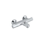 Thermador - mitigeur bain - douche thu55 chrom� nf thermostatique poign�e abs inverseur manuel semi - ...