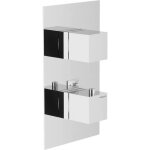 Mitigeur thermostatique pour douche 2 voies � encastrer mia nobili we00102 / qcr - we00102 chrome