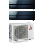 Mitsubishi electric - dual split climatiseur r�versible s�rie kirigamine style msz - ln 9 + 12 avec mxz ...