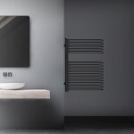 Ml - design radiateur de salle de bain design partition - 500 x 800 mm - anthracite - moderne - sèche ... Ml - design radiateur de salle de bain design partition - 500 x 800 mm - anthracite - moderne - sèche ...