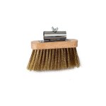 Brosse  frne tournante en acier - 13x3, 2 cm