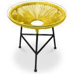 Privatefloor - table de jardin - table d'appoint - acapulco jaune Privatefloor - table de jardin - table d'appoint - acapulco jaune