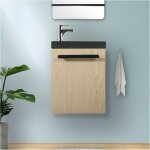 Mob - in - ensemble lave - mains suspendu nevada avec robinet chrom�