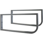 Mob - in - lot de 2 querres de fixation porte - serviettes pour plan de travail