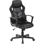 Mobili rebecca - rebecca mobili fauteuil de jeu fauteuil de bureau exécutif en cuir synthétique noir Mobili rebecca - rebecca mobili fauteuil de jeu fauteuil de bureau exécutif en cuir synthétique noir