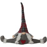Mobili rebecca - rebecca mobili para brouillons butée de porte en tissu gris décoration de noël nordique ... Mobili rebecca - rebecca mobili para brouillons butée de porte en tissu gris décoration de noël nordique ...
