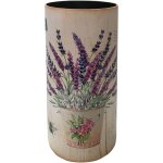 Mobili rebecca - rebecca mobili porte - parapluie parapluies mdf canvas blanc shabby 50x20x20