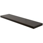 Mobili rebecca - rebecca mobili set de 2 etagres bois modernes marron fonc 3, 8x100x25