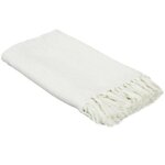 The home deco factory - jet de canap gaufr en coton 130 x 160 cm