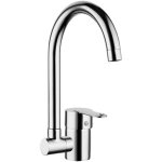Mobilibrico - mitigeur lavabo lila vertical avec bec en u pliable dimensions de la cartouche : 40 mm ...