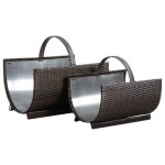 Mobilibrico - paniers  bches en rotin synthtique