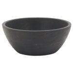 Mobilibrico - saladier en bois d'acacia noir saladier