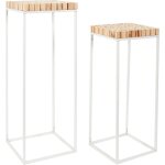 Mobilibrico - sellette gigogne rondin (lot de 2) Mobilibrico - sellette gigogne rondin (lot de 2)