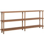 Mobilier1 - console en agglomr zen taille 1 : 180 x 35 x 74, 9 cm