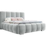 Mobilier1 - lit trendynest 106, paros 05, double, 160x200, tapisserie, sommier � lattes, 180x222x112cm ...