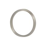 Anneaux plats �28 chrome mat x10 - mobois