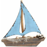 Signes grimalt - modelisme des chiffres des bateaux 4x31x32cm navire de marin bleu 27806