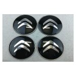 Modified hub sticker hub center cover sticker 65mm hub cover - citroen (four pack)