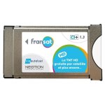 Module pcmcia fransat ci + dernire version 1. 3 carte pc7 - ready for 4k / uhd / full hd