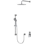 Moduo - set de douche avec mitigeur encastré, avec corps d'encastrement, diamètre 25 cm, 3 jets, chrome ... Moduo - set de douche avec mitigeur encastré, avec corps d'encastrement, diamètre 25 cm, 3 jets, chrome ...