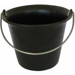 Seau 11l noir plastique fond arrondi anse 6, 8 mondelin - 341020 Seau 11l noir plastique fond arrondi anse 6, 8 mondelin - 341020