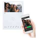 Comelit - moniteur vid�ophone handsfree vip ip wi - fi 6742w