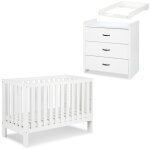 Monmobilierdesign - amelia ii ensemble bébé commode à langer et lit évolutif 120x60 blanc sans tiroir ... Monmobilierdesign - amelia ii ensemble bébé commode à langer et lit évolutif 120x60 blanc sans tiroir ...