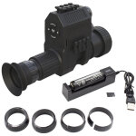 Monoculaire de vision nocturne num�rique 1080p avec lampe torche infrarouge 940 nm et lampe torche infrarouge. ...