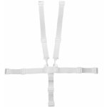 Harnais de s�curit� 5 points pour chaise haute enfant d�lice monsieur b�b� blanc monsieur b�b�