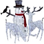 Monster - shop - couple biche & cerf led blanc + bonhomme de neige lumineux décoration de noel jardin ... Monster - shop - couple biche & cerf led blanc + bonhomme de neige lumineux décoration de noel jardin ...