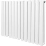 Radiateur � colonne ovale 600mm x 780mm, chauffage moderne horizontal � tube ovale en acier au carbone ...