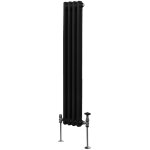 Radiateur traditionnel � double colonne 1500 x 202 mm, chauffage moderne vertical en acier au carbone ...
