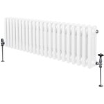 Radiateur traditionnel � triple colonne 300 x 1192 mm, chauffage moderne horizontal en acier au carbone ...
