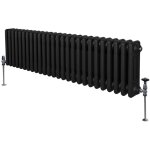 Radiateur traditionnel � triple colonne 300 x 1192 mm, chauffage moderne horizontal en acier au carbone ...
