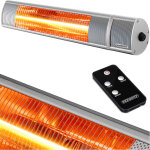 Monzana - chauffage radiant infrarouge 2000w avec tlcommande chauffage extrieur lectrique 3 puissances ...