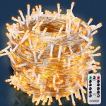 Guirlande lumineuse 200 / 400 / 600 led avec télécommande minuteur décoration de noël illumination éclairage ... Guirlande lumineuse 200 / 400 / 600 led avec télécommande minuteur décoration de noël illumination éclairage ...