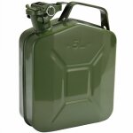 Jerrican en mtal 5l homologation onu transport liquides diesel huile voiture moto bidon rcipient